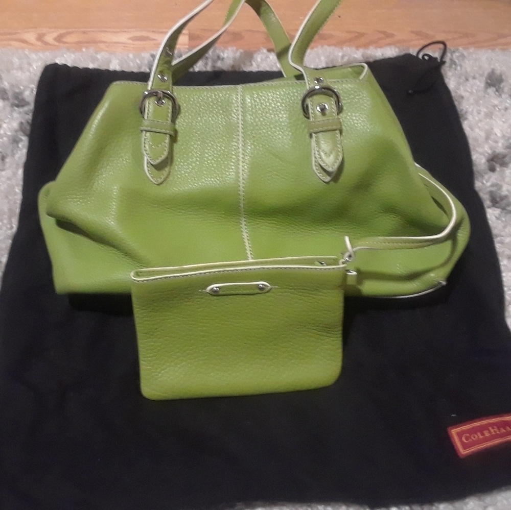 Cole Haan Purse and change bag